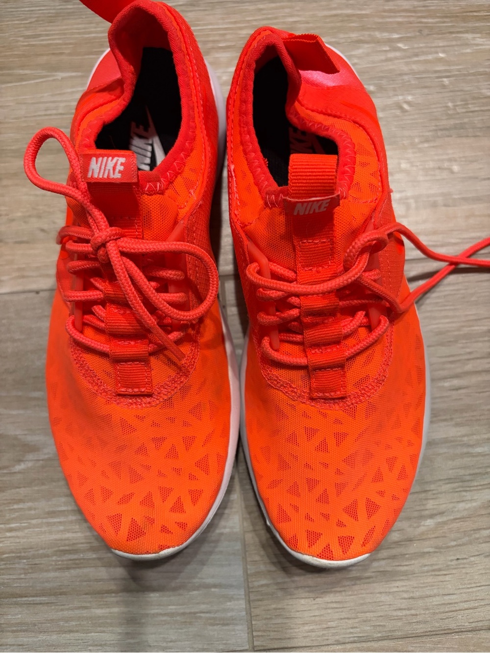 Nike Women's Neon Orange Athletic Sneakers